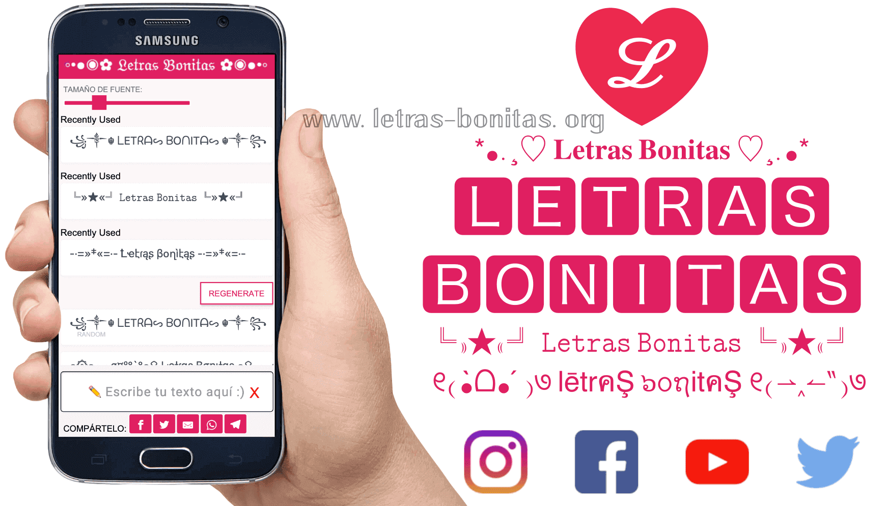 fontes-de-letras, letras-bonitas